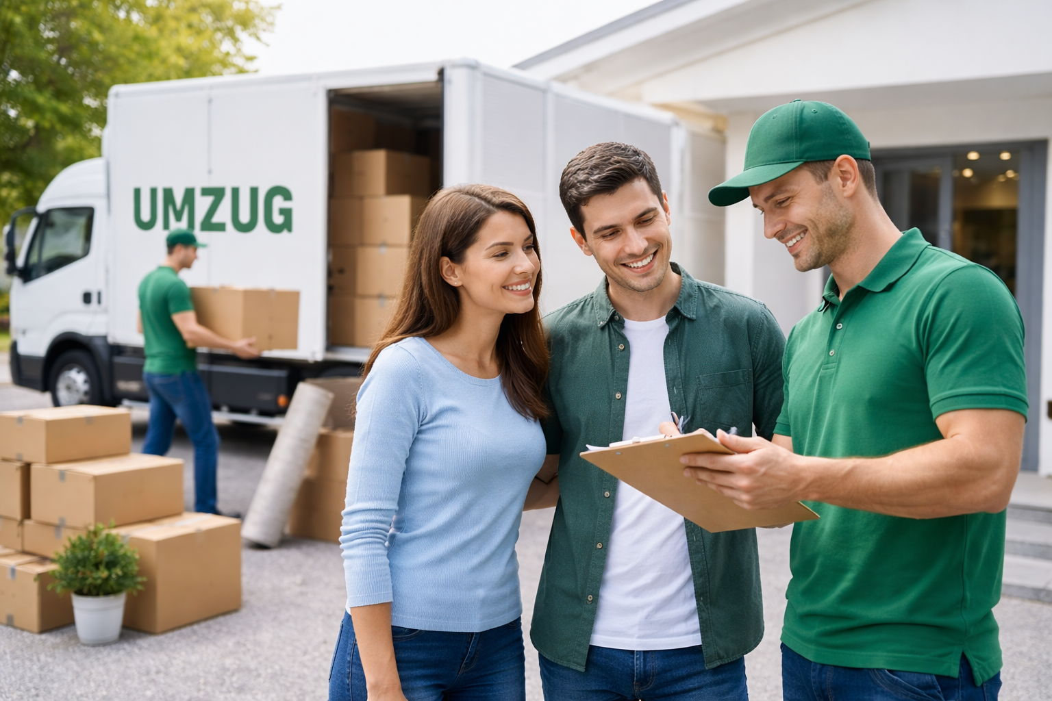 Professionelles Umzugsteam und Beratung